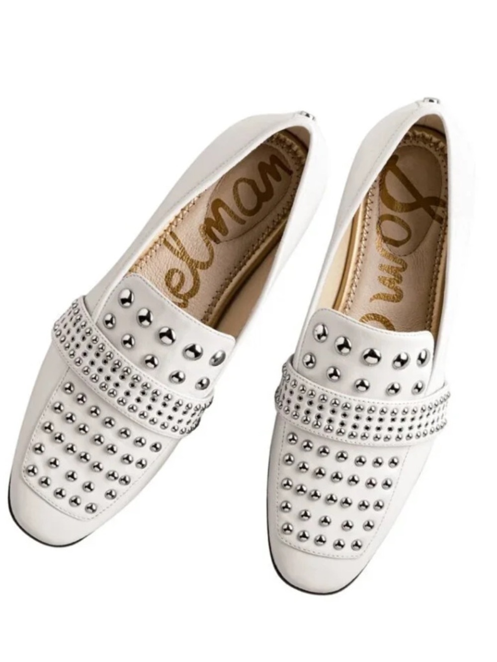 Sam Edelman Chesney Loafer in White Leather